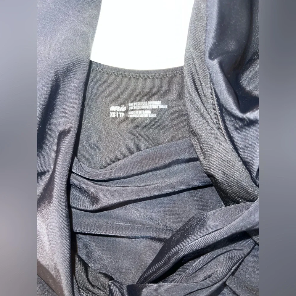 Aerie Black Swimsuit Tie-Wrap | XS | NWT - Picture 6 of 6